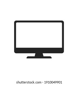 computer icon on white background.