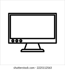 computer icon on white background