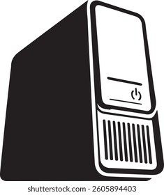 computer icon over white background. vector illuatration. technology concept