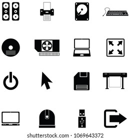 computer icon set