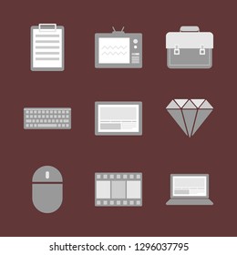 Computer and IT icon set.