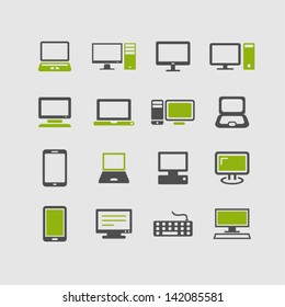 Computer icon set