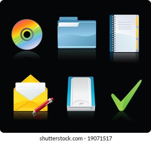 Computer icon set