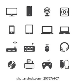 computer icon set