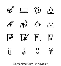 computer icon set