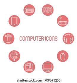 Computer Icon Set