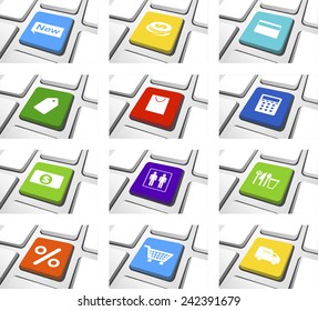 Computer Icon Sets Vector