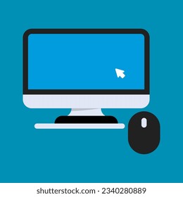 Icono de equipo. inicio de sesión para concepto móvil y diseño web. ilustración vectorial