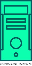 Signo de arte de símbolo de icono de computadora