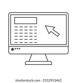 computer icon symbol digital technology vector illustration