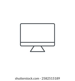 Computer icon symbol vector illustration isolated on white background
