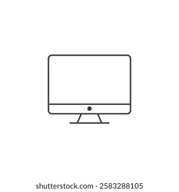 Computer icon symbol vector illustration isolated on white background