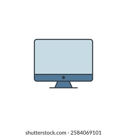 Computer icon symbol vector illustration isolated on white background