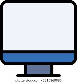 Icono de computadora simboliza tecnología, computación y dispositivos digitales, reflejando el mundo digital en el que vivimos