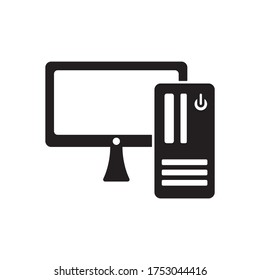 computer icon, technology icon vector