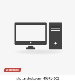 Computer Icon Vector.