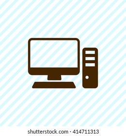Computer icon vector