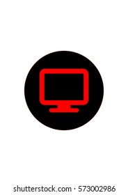 Computer icon, Vector