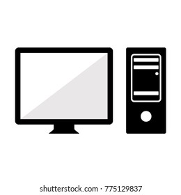 computer icon vector