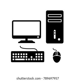 computer icon vector