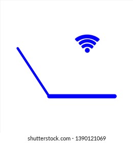 Computer icon. Vector artwork of internet dot designation.