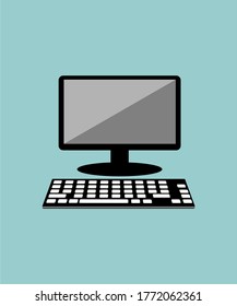 COMPUTER ICON VECTOR DESIGN FOR WORK