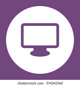 Computer Icon vector flat design
