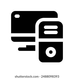 Vector de glifo para tu Sitio web, móvil, presentación y diseño de logo.