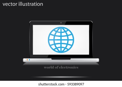 Computer icon vector illustration.