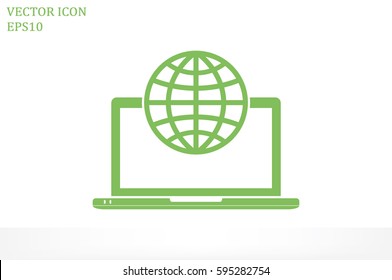 Computer icon vector illustration.