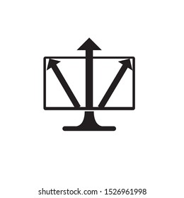 computer icon. Vector Illustration design. Logo template.