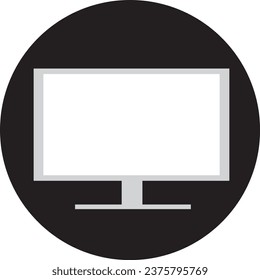 Computer icon. Vector illustration, EPS10.