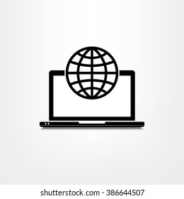 Computer icon vector illustration eps10.