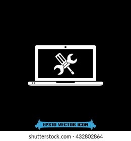 Computer icon vector illustration eps10.