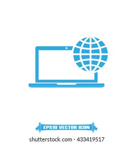 Computer icon vector illustration eps10.