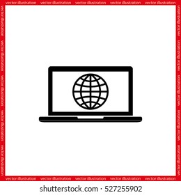 Computer icon vector illustration eps10.