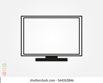 computer icon, vector illustration eps10