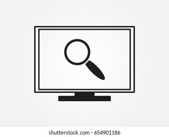 computer icon, vector illustration eps10