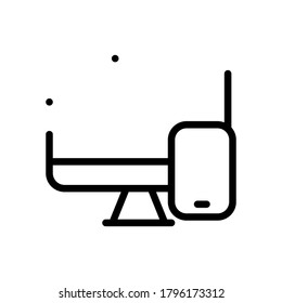 Computer Icon vector illustration isolated on white background