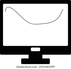 computer icon vector illustration white background 