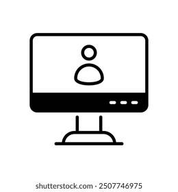 Vektorgrafik-Stockgrafik des Computersymbols