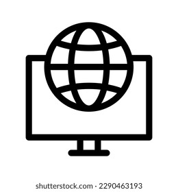 Computer Icon Vector Symbol Design Illustration