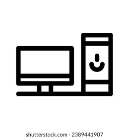 Computer Icon Vector Symbol Design Illustration
