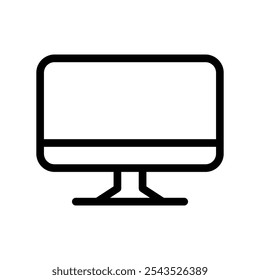 Ilustração de design de símbolo de vetor de ícone de computador