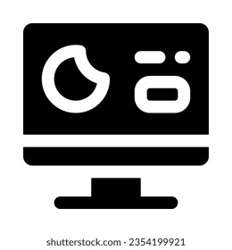 Computersymbol für Ihre Website, Ihr Handy, Ihre Präsentation und Ihr Logo-Design.