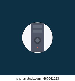Computer icon.flat style