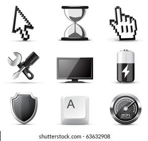 Computer icons | B&W series