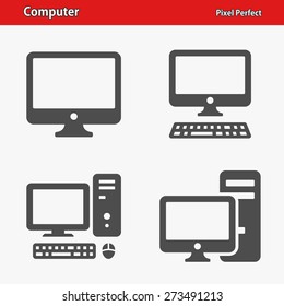 Computer Icons. Professional, pixel perfect icons optimized for both large and small resolutions. EPS 8 format.