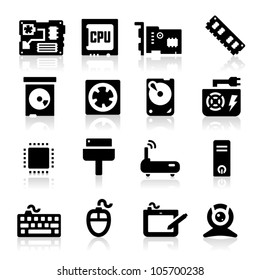 Computer icons set