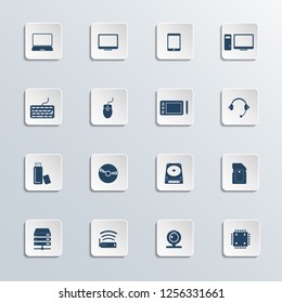 Computer icons set